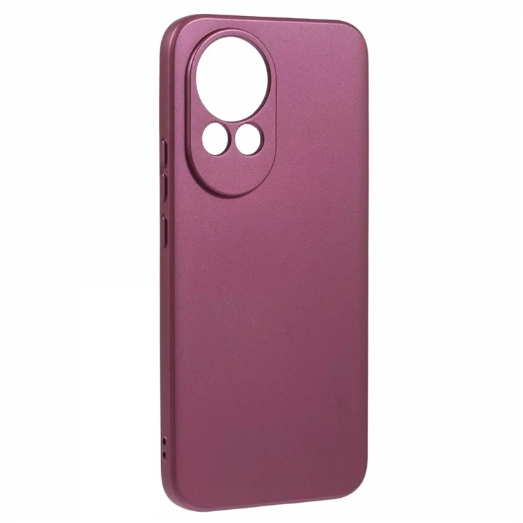X-LEVEL Guardian Series For Huawei nova 12 5G Cell Phone Case Matte TPU Phone Cover - Wine Red
