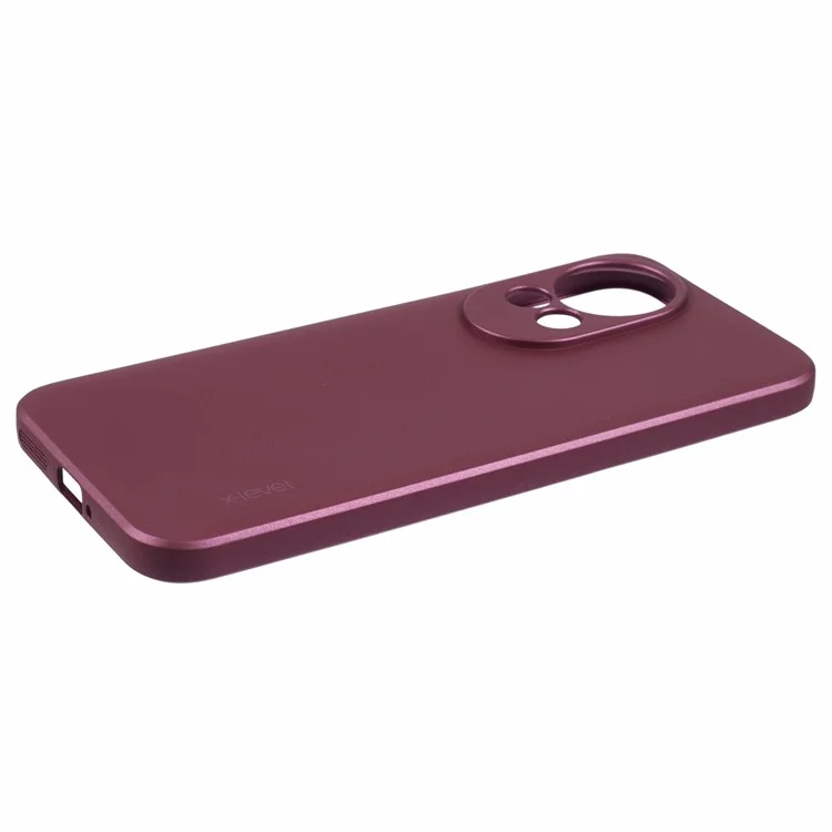X-LEVEL Guardian Series For Huawei nova 12 5G Cell Phone Case Matte TPU Phone Cover - Wine Red