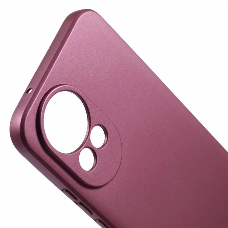 X-LEVEL Guardian Series For Huawei nova 12 5G Cell Phone Case Matte TPU Phone Cover - Wine Red