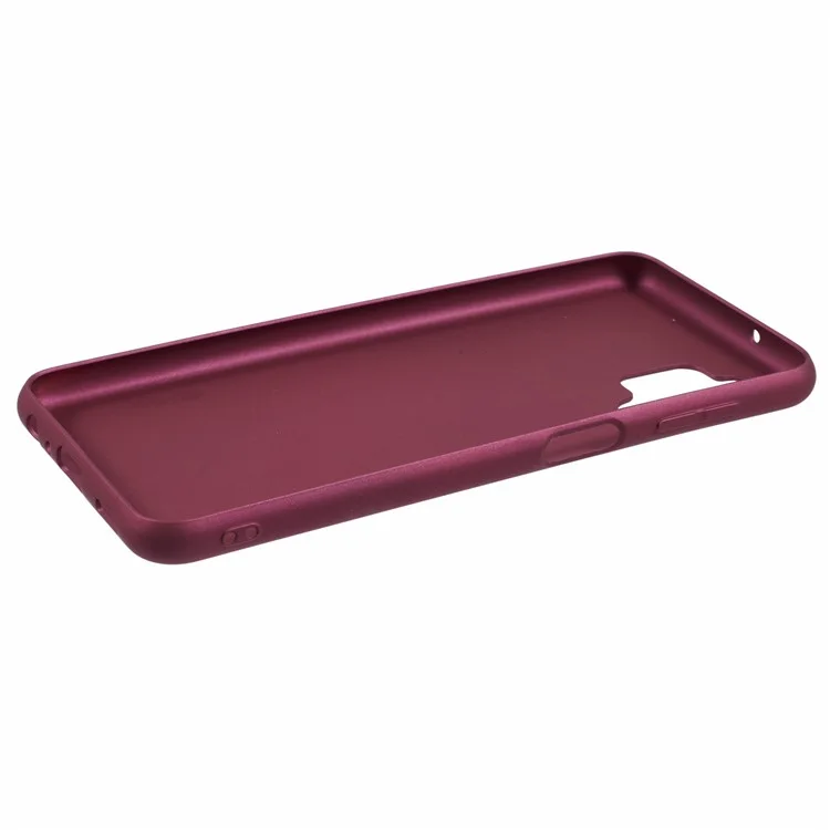 X-LEVEL Guardian Series For Samsung Galaxy A13 4G Phone Case Matte TPU Phone Cover - Wine Red