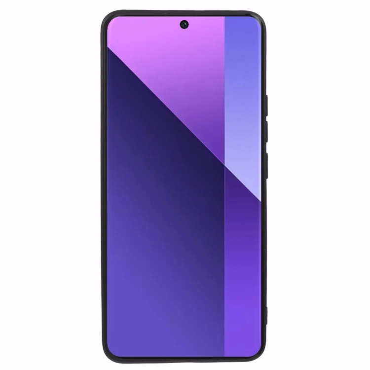 X-LEVEL Guardian Series Für Xiaomi Redmi Note 13 Pro+ 5G Handyhülle Matte TPU Handyhülle - Schwarz