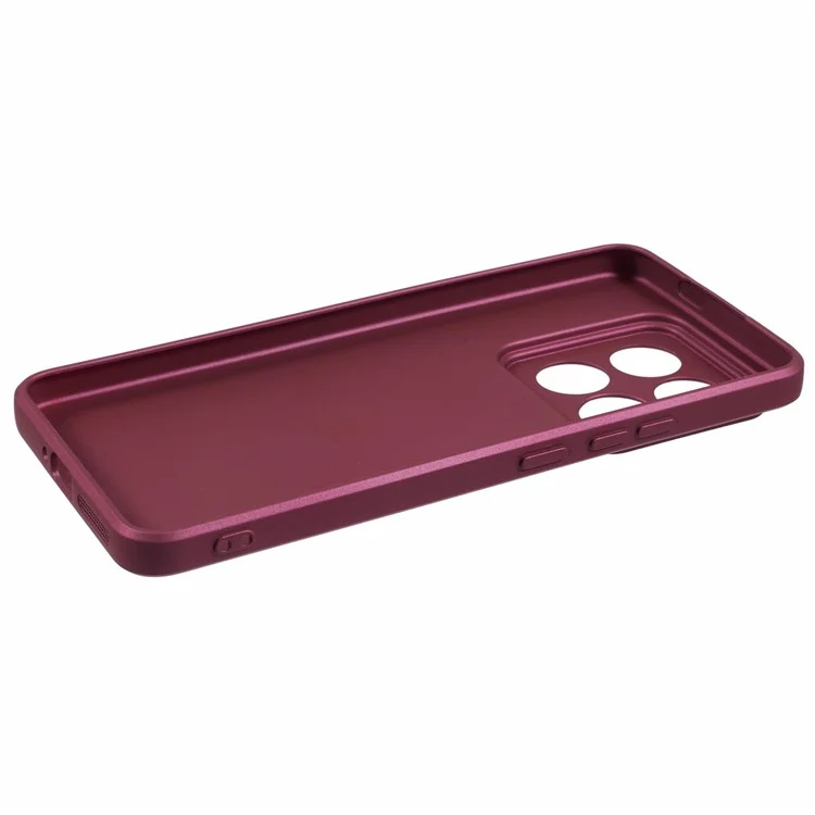 X-LEVEL Guardian Series For Xiaomi 14 Pro Case Anti-Drop Matte Soft TPU Phone Cover - Rojo Vino