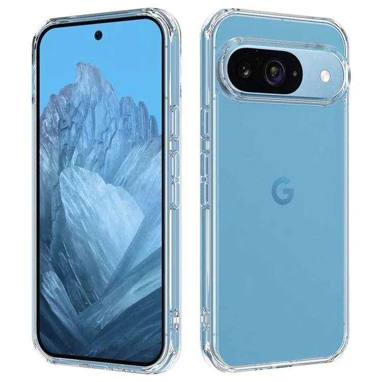 Чехол для Google Pixel 9, жесткая акриловая задняя панель, мягкая ТПУ-накладка, противоударный чехол для телефона
