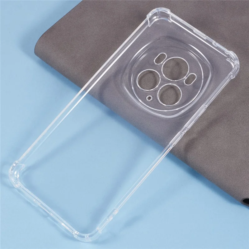 For Honor Magic6 Pro 5G Clear TPU Phone Cover Corners Air Cushion Anti Drop