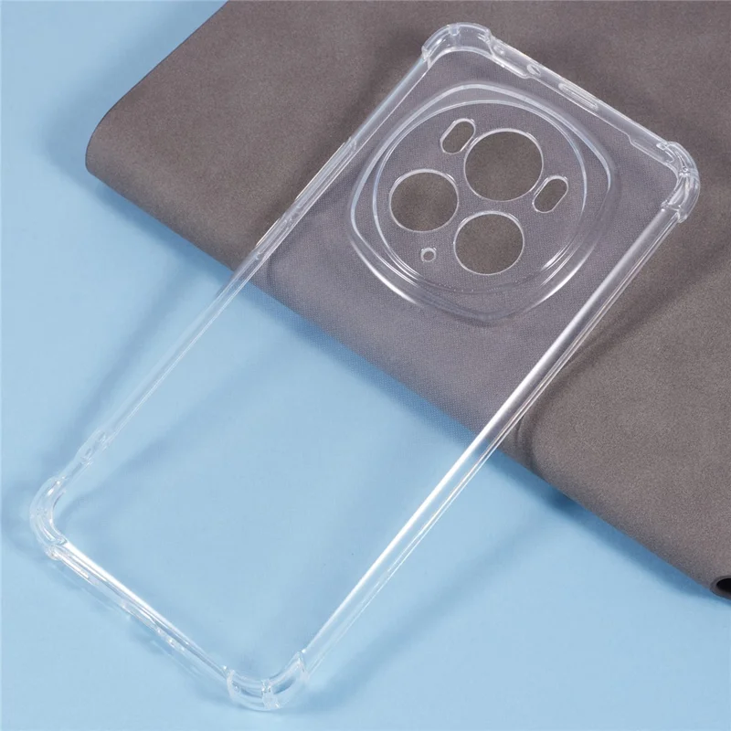 For Honor Magic6 Pro 5G Clear TPU Phone Cover Corners Air Cushion Anti Drop