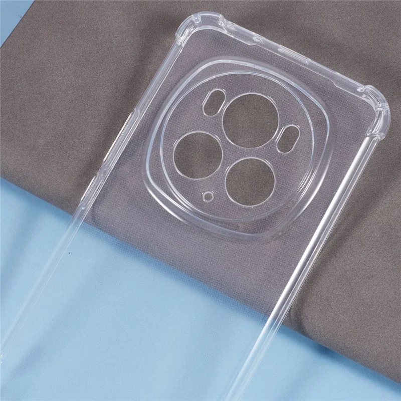 For Honor Magic6 Pro 5G Clear TPU Phone Cover Corners Air Cushion Anti Drop