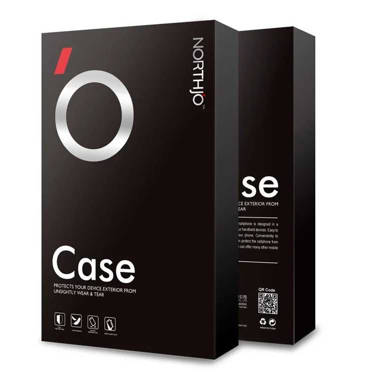 NORTHJO For Xiaomi Redmi 13 5G / 13 4G TPU Case and Screen Protector Set - Transparent