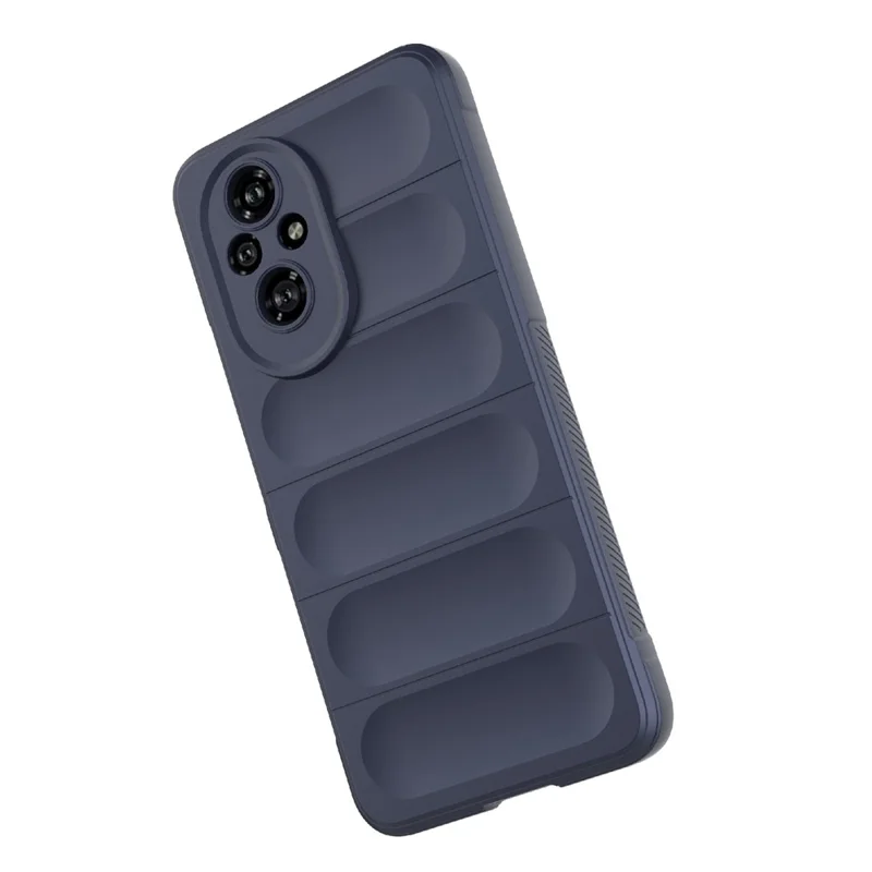 For Honor 200 5G Case Soft TPU Drop-proof Protective Phone Cover - Dark Blue
