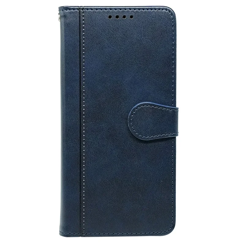 For T-Mobile REVVL 7 Pro / T Phone 2 Pro Case Wallet Magnetic Clasp Leather Phone Cover - Blue