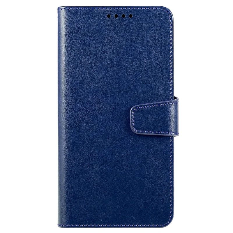 For T-Mobile REVVL 7 / T Phone 2 Case Stand Strong Magnetic Leather Phone Cover - Blue