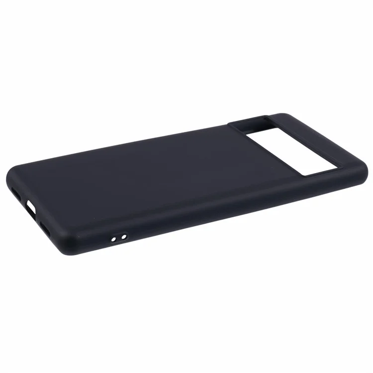 Для Google Pixel 7 Pro 5G Чехол 2.0мм ТПУ Чехол для телефона с Anti-Scratch Fiber Lining - Черный