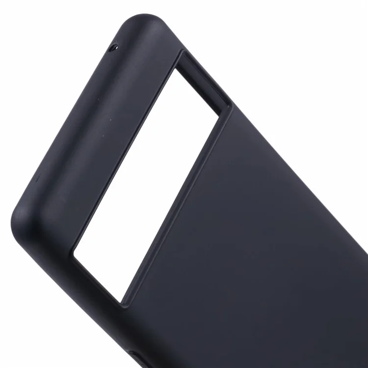 Для Google Pixel 7 Pro 5G Чехол 2.0мм ТПУ Чехол для телефона с Anti-Scratch Fiber Lining - Черный