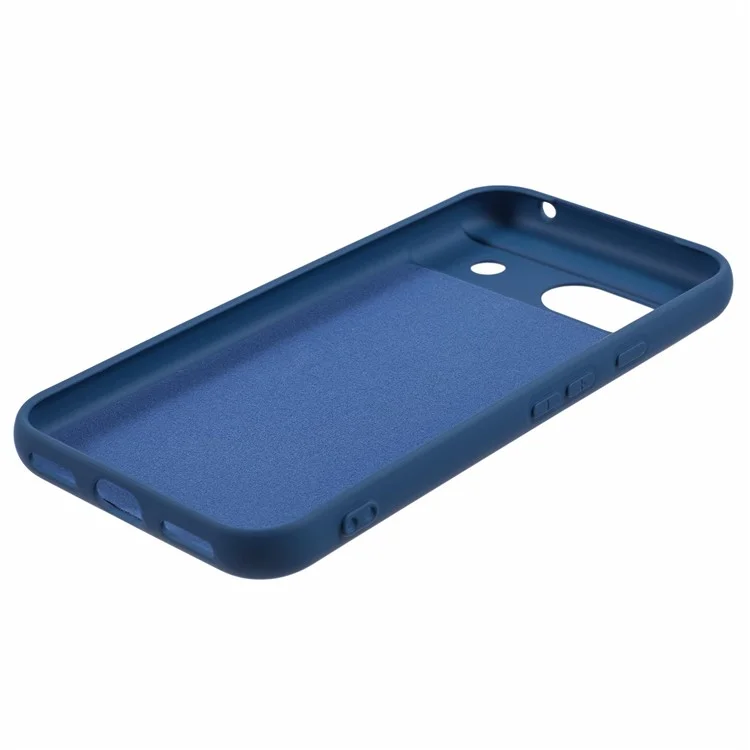 Per Google Pixel 8a Case Arc Edge 2.0mm Silky Soft Touch TPU Phone Cover - Blu