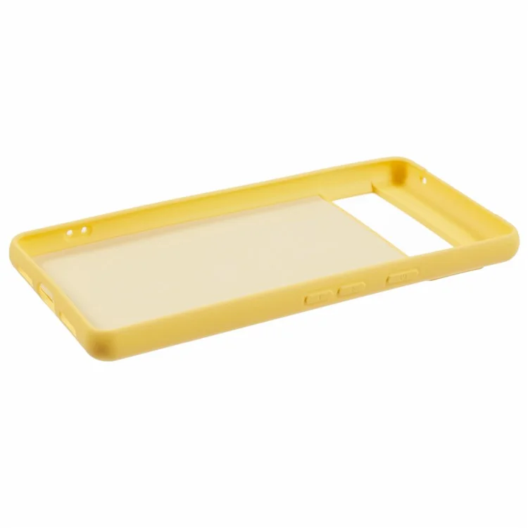 Para Google Pixel 7 5G Caja a prueba de golpes 2.0mm Funda flexible de TPU - Amarillo