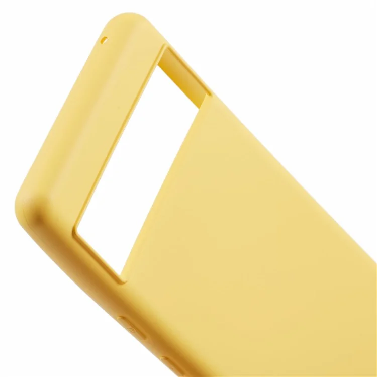Para Google Pixel 7 5G Caja a prueba de golpes 2.0mm Funda flexible de TPU - Amarillo