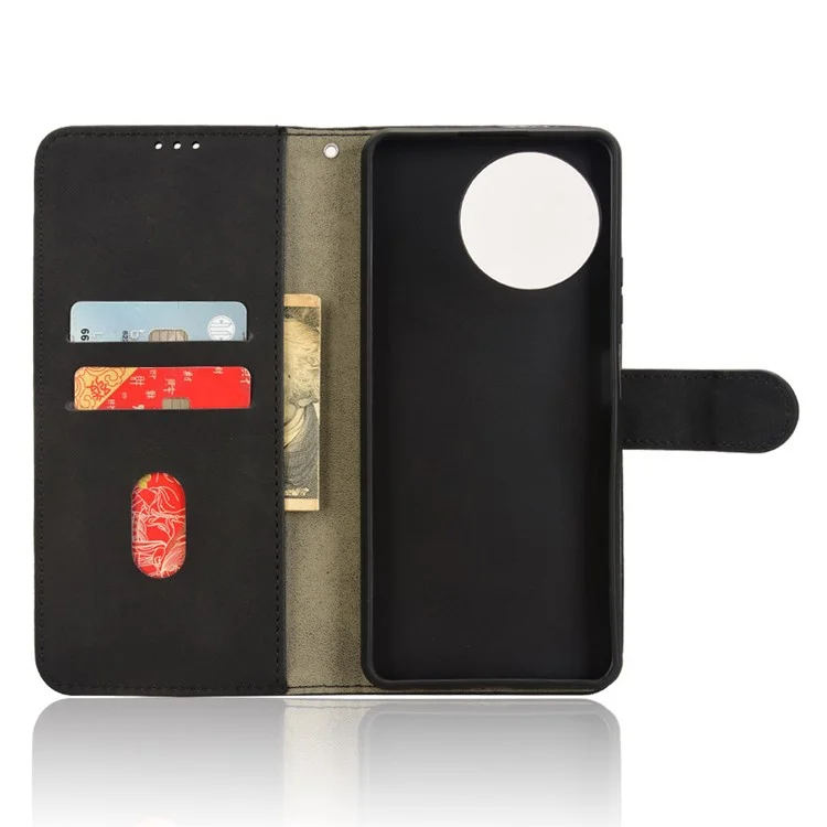 Für Blackview Shark 8 Case Kratzsichere PU-Leder-Flip-Handyhülle - Schwarz