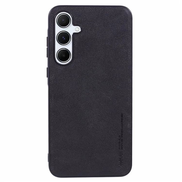 X-LEVEL Bojue-3 Series Pour Samsung Galaxy S23 FE Étui en cuir + TPU + PC Housse de téléphone - Noir