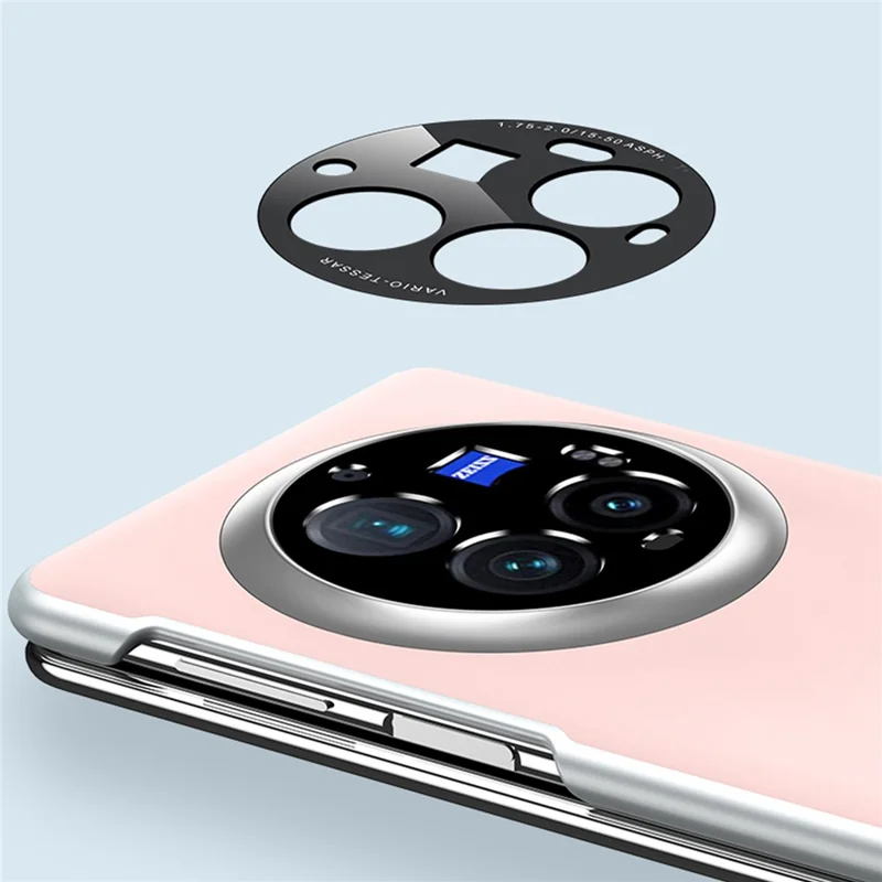 SULADA For vivo X Fold3 Case Leather+PC Magnetic Phone Cover with Rebound Hinge - Pink