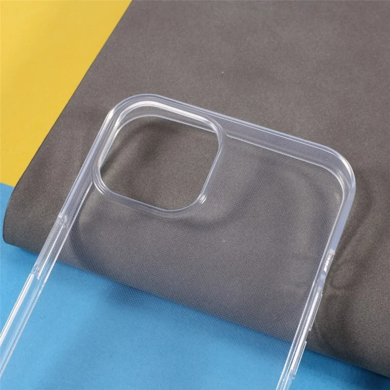 X-LEVEL for iPhone 15 Drop-Proof Soft TPU Phone Case Clear Mobile Phone Back Cover