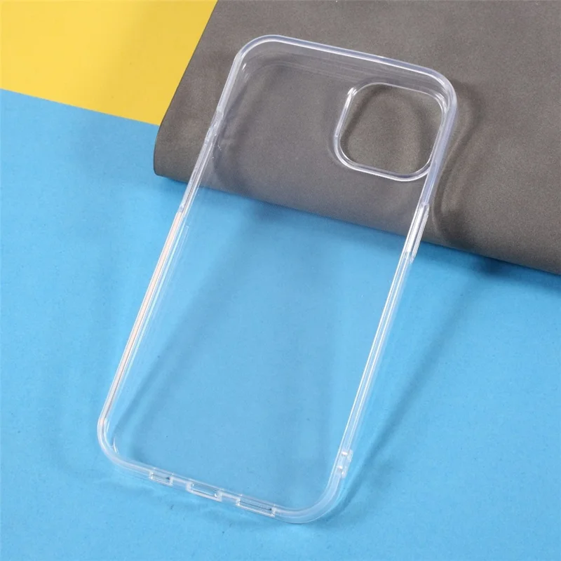 X-LEVEL for iPhone 15 Drop-Proof Soft TPU Phone Case Clear Mobile Phone Back Cover