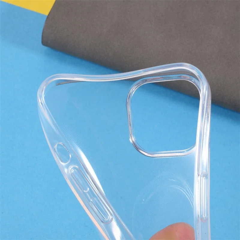 X-LEVEL for iPhone 15 Drop-Proof Soft TPU Phone Case Clear Mobile Phone Back Cover