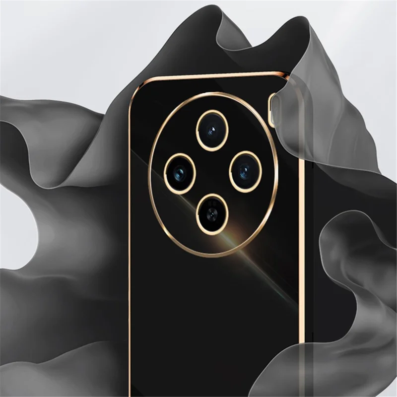 XINLI для vivo X100s 5G чехол TPU Electroplating Phone Cover Anti-Scratch - Cyan