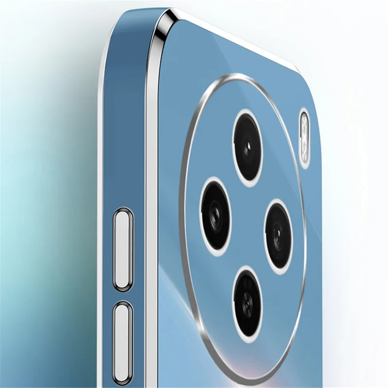XINLI для vivo X100s 5G чехол TPU Electroplating Phone Cover Anti-Scratch - Cyan