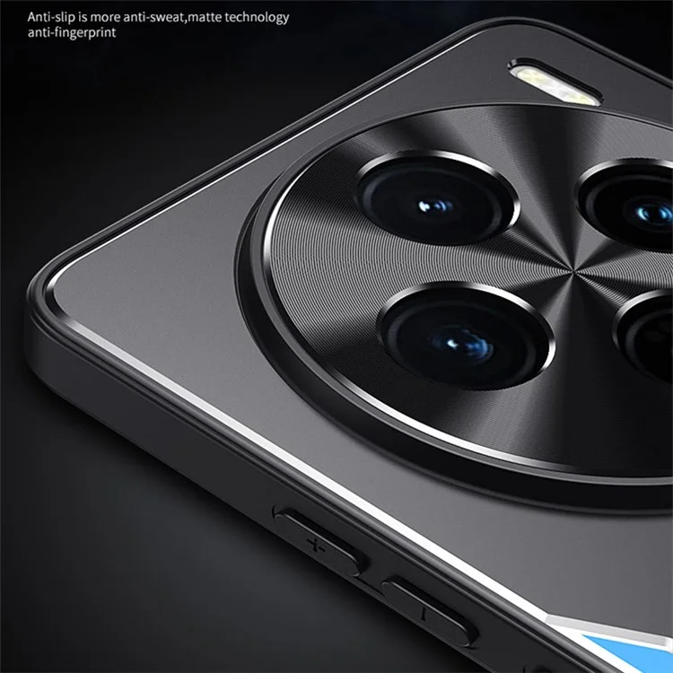 Per vivo X100s 5G Case Wholesale Alluminio Lega + TPU Antiurto Cover del Telefono - Blu
