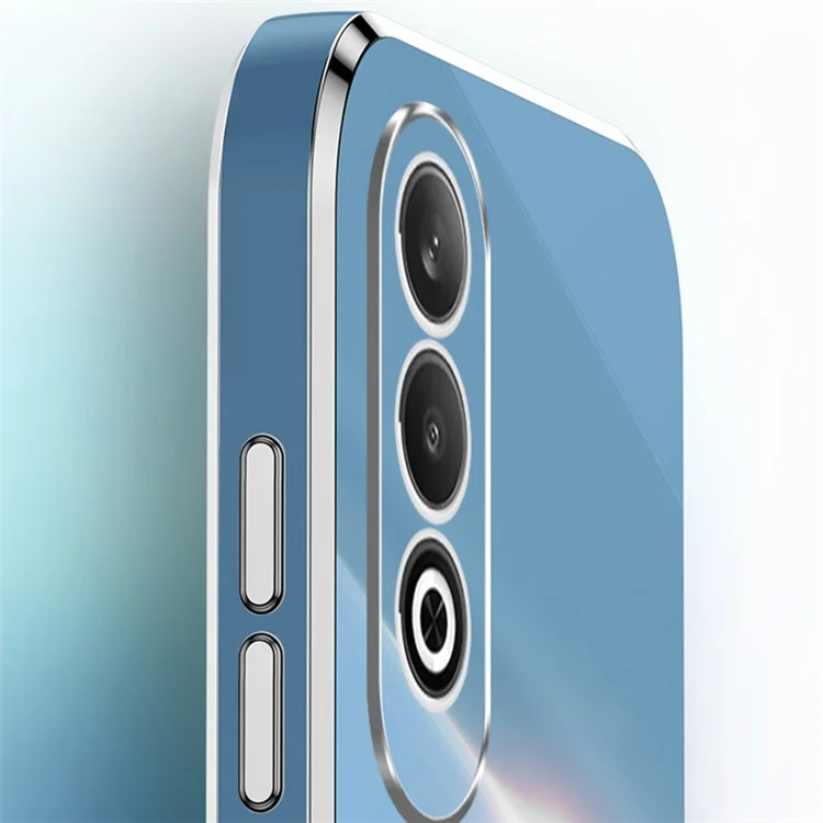 XINLI Para Oppo K12 Case TPU Capa de Telefone Suporte Anelar Rotativo - Ciano
