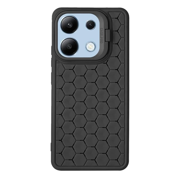 Для Xiaomi Redmi Note 13 4G Чехол с подставкой TPU Чехол для телефона Теплоотвод Дышащий - Черный