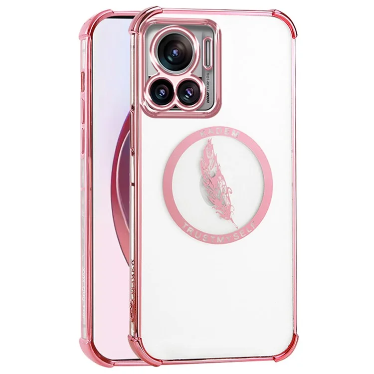 KADEM Für Motorola Edge 30 Ultra 5G / Moto X30 Pro 5G Hülle Schlanke Weiche TPU Telefonschutz - Pink