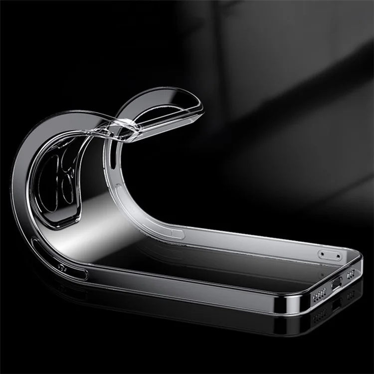 Para Iphone 13 Pro 6.1 Pulgadas Anti-shock Cell Telephip Case Transparent Drop Protection Cover Soft TPU Teléfono Móvil