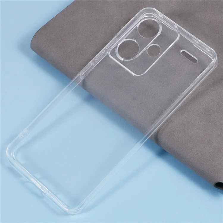 For Xiaomi Redmi Note 13 Pro+ 5G Clear Case Watermark-Free TPU Phone Cover