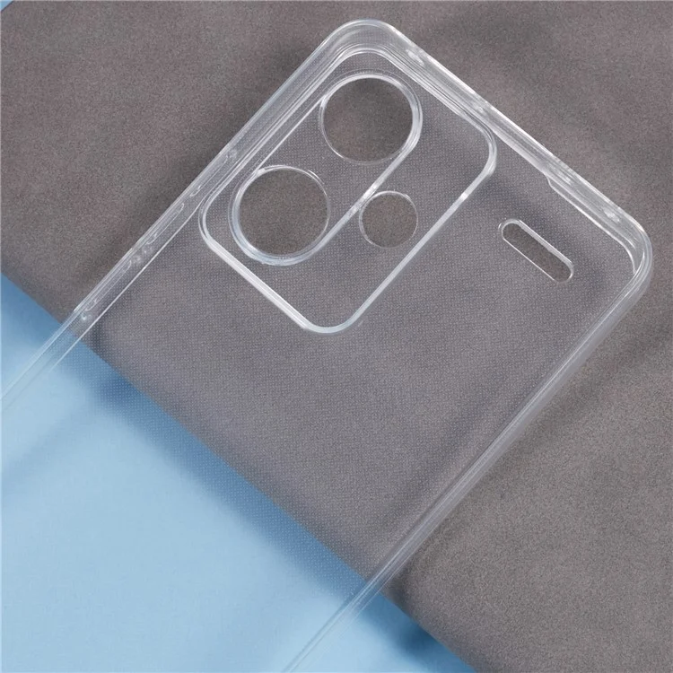 For Xiaomi Redmi Note 13 Pro+ 5G Clear Case Watermark-Free TPU Phone Cover