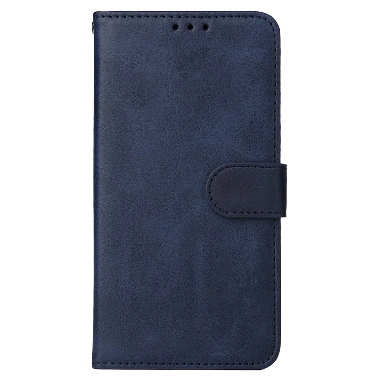 For Sony Xperia 1 V Phone Case Leather Stand Card Holder Wallet Phone Cover - Blue
