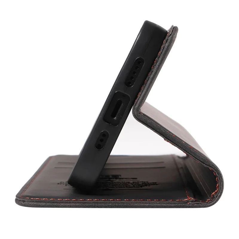 BETOPNICE 003 For Xiaomi Redmi Turbo 3 5G / Poco F6 5G Case RFID Blocking Leather Phone Cover - Black