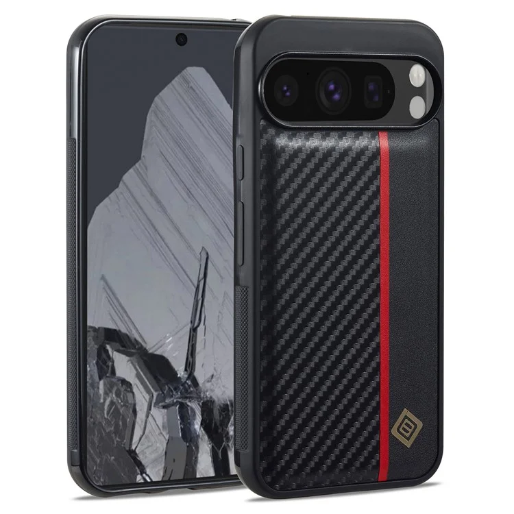 LC.IMEEKE Чехол для Google Pixel 9 Кожа+TPU+EVA Чехол для телефона
