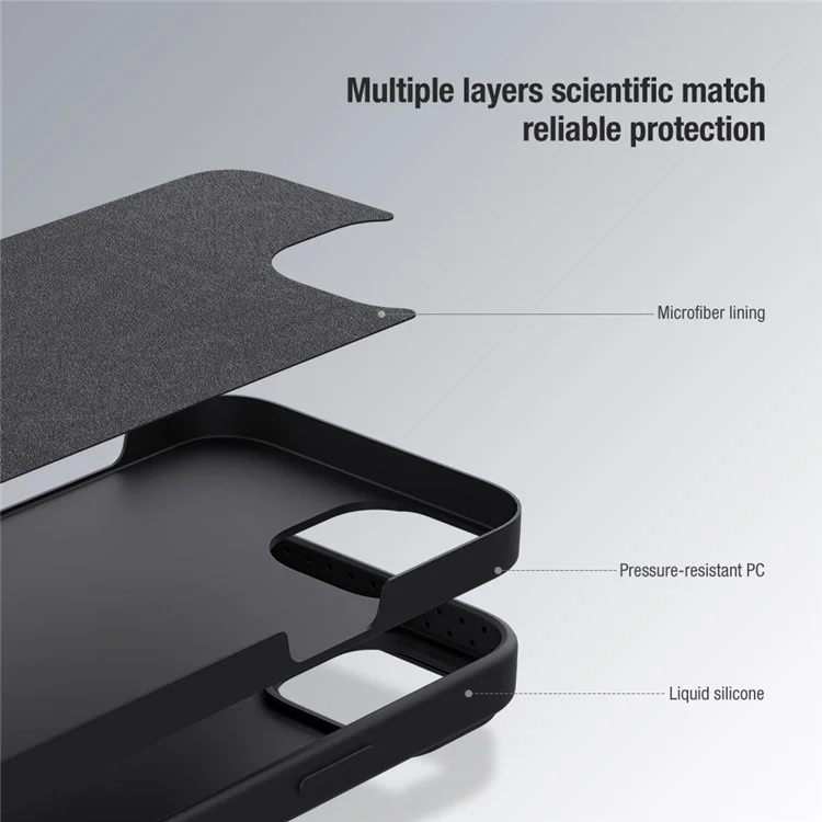 Nillkin For Iphone 14 Pro 6,1 Дюйма Slide Camera Protection Cash - Зеленый