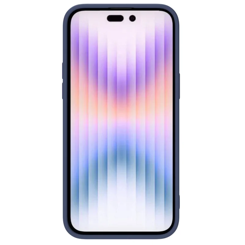 Nillkin Per Iphone 14 Pro 6,1 Pollici di Protezione Della Fotocamera Per la Protezione Della Fotocamera Custodia Anti-scratch PC + Silicone Copertura - Blu