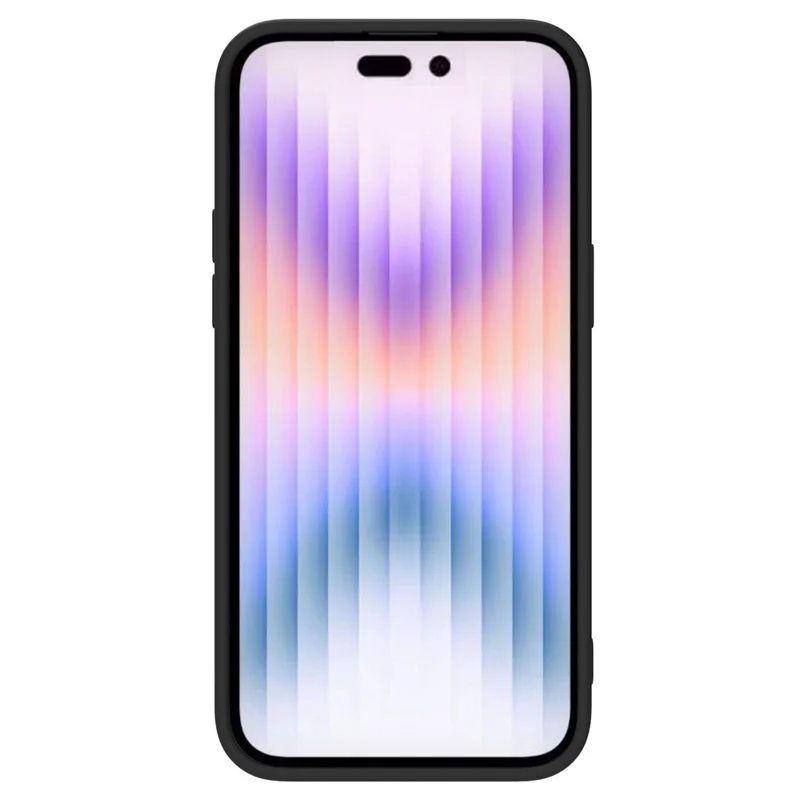NILLKIN For iPhone 14 Pro 6.1 inch Slide Camera Protection Phone Case Anti-scratch PC + Silicone Cover - Black