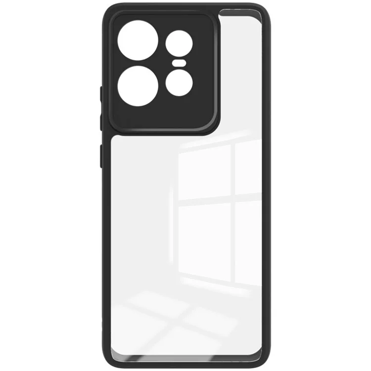 Série IMAK UX-9A pour Motorola Edge 50 Pro 5G Étui Coque TPU+PC Transparente