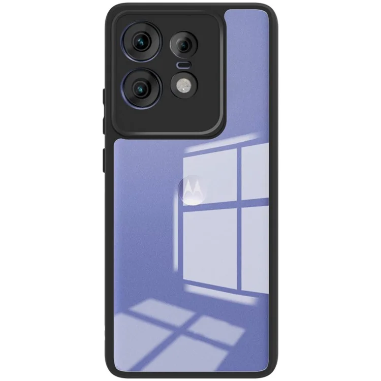 Série IMAK UX-9A pour Motorola Edge 50 Pro 5G Étui Coque TPU+PC Transparente