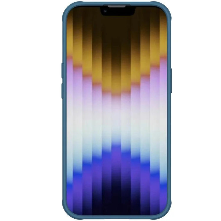 NILLKIN Camshield Pro Series Magnetic Case for iPhone 14 Plus Phone Case Hard PC Soft TPU Phone Protector with Slide Camera Lens Cover - Blue