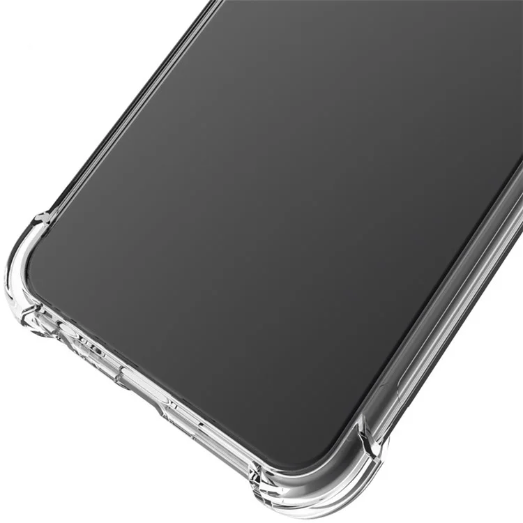 IMAK Para Sony Xperia 10 VI Caja Caída-prueba Protección de la Esquina TPU Funda Teléfono - Transparente