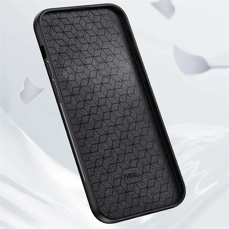 Para vivo S19 Pro 5G Capa Padrão de Veado Couro+PC+TPU Capa de Telefone Slim - Cinza