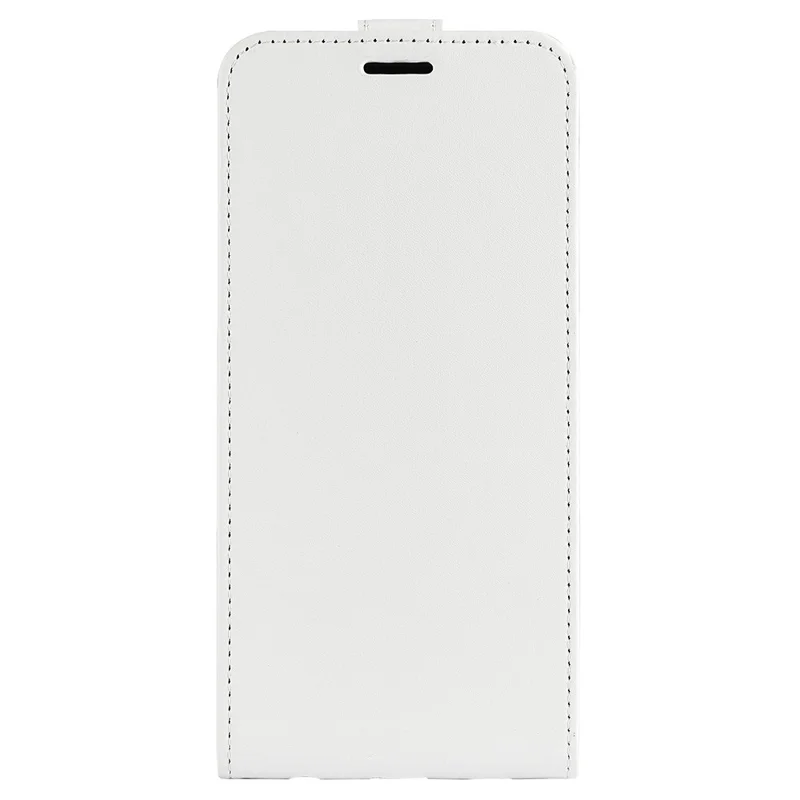 For Motorola Edge 50 Fusion 5G Case Vertical Flip Card Slots Leather Phone Cover - White