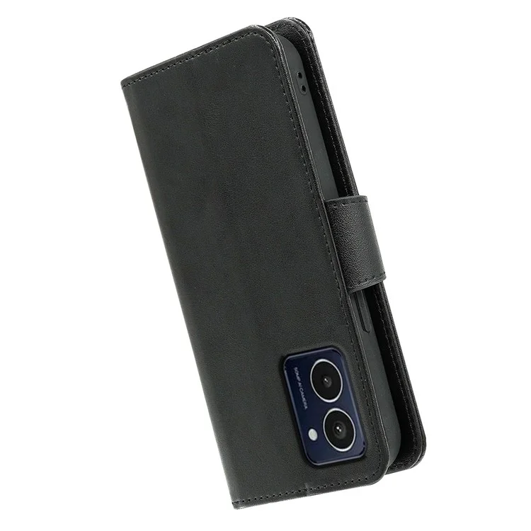 Für HMD Pulse / Pulse+ Case Leder Flip Wallet Phone Cover Stand View - Schwarz
