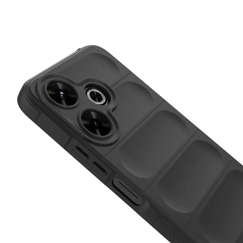 For Xiaomi Redmi 13 5G / 13 4G / Redmi Note 13R 5G Case TPU Protective Back Cover - Light Grey