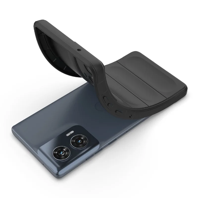 For Motorola Edge 50 Fusion 5G Case Drop-Proof Soft TPU Mobile Phone Cover - Light Grey