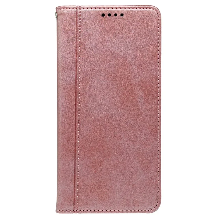 Per iPhone 13 Pro Max Case Magnetic Auto Closing PU Leather Phone Cover - Rose Gold
